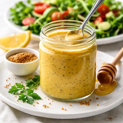 Honey mustard salad dressing