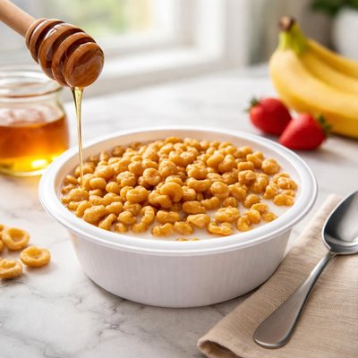 Honey nut cheerios individual bowl