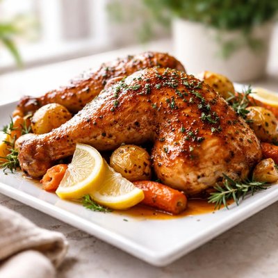 Honey roasted chicken