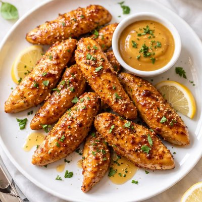 Honey roasted chicken strip