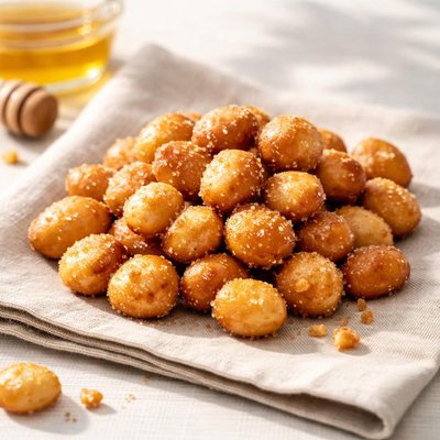 Honey roasted macadamias