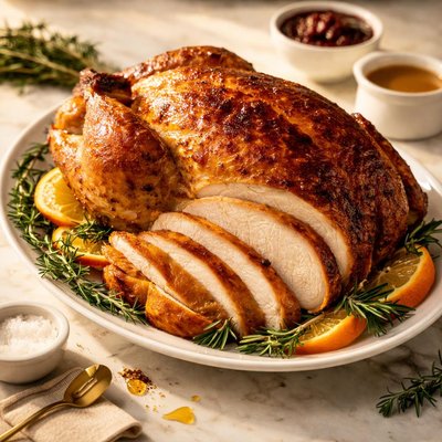 Honey roasted turkey