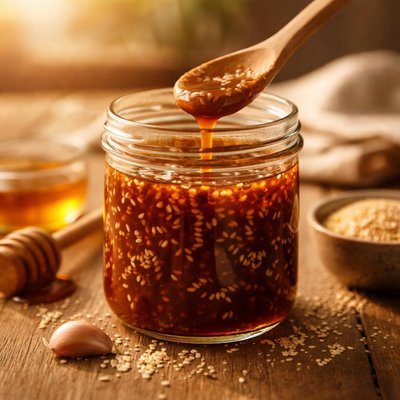 Honey sesame sauce