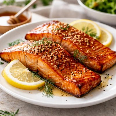 Honey smoked salmon