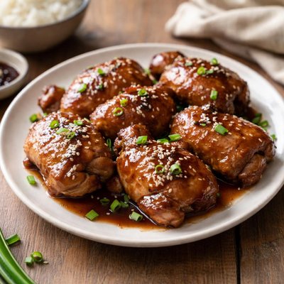 Honey soy sauce chicken