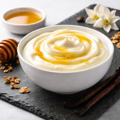 Honey vanilla greek yogurt