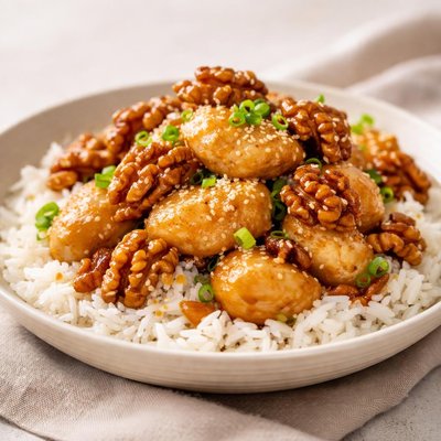Honey walnut chicken