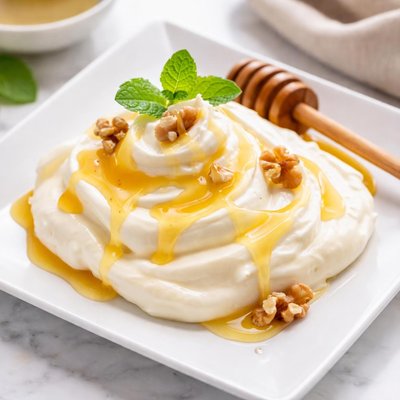 Honeyed double cream