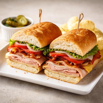 Hook and ladder sandwich