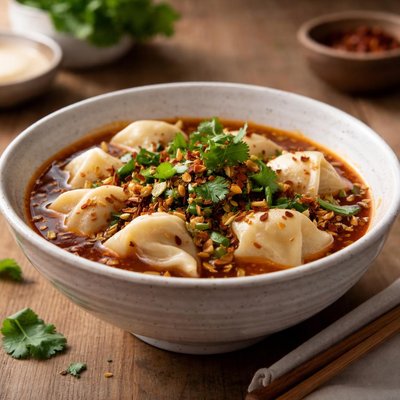 Hot and sour chaoshou