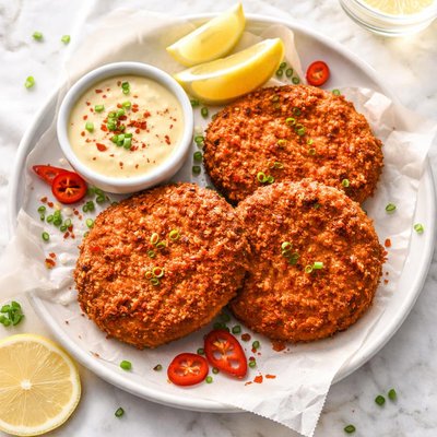 Hot and spicy chicken patty