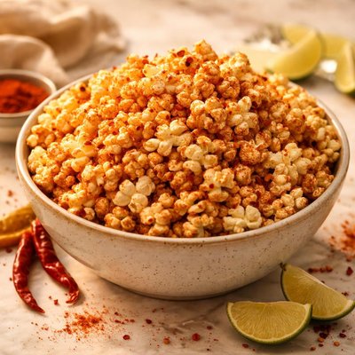 Hot and spicy popcorn