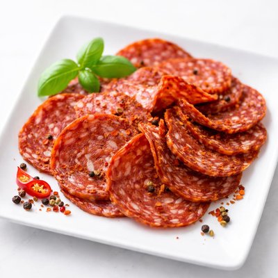 Hot and spicy salami