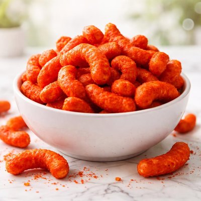 Hot cheeto puffs
