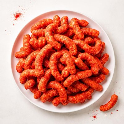 Hot cheetos puffs