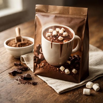 Hot chocolate packet