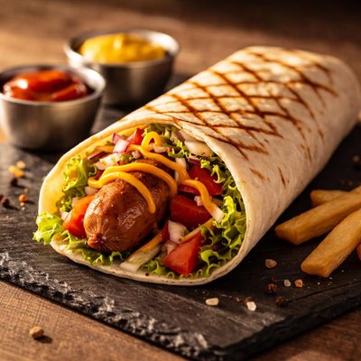 Hot dog wrap