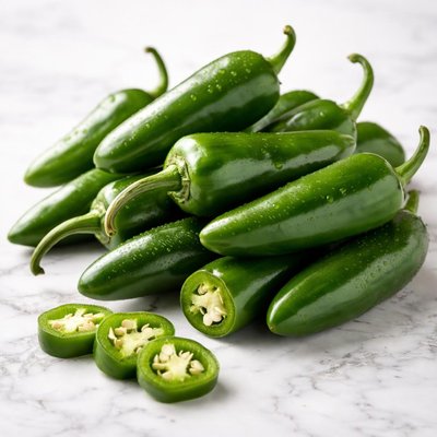 Hot green pepper