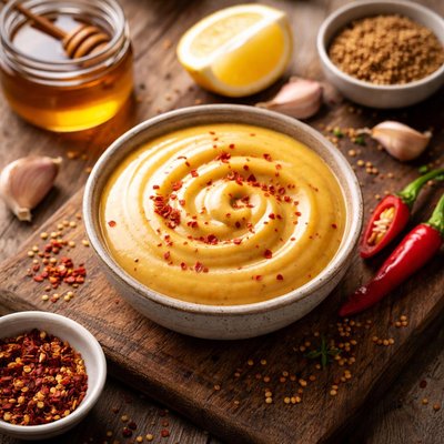 Hot honey mustard sauce