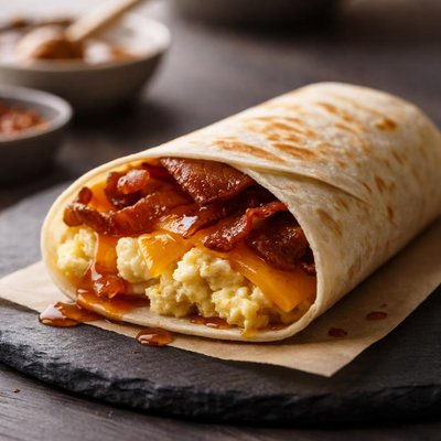 Hot honey wake up wrap