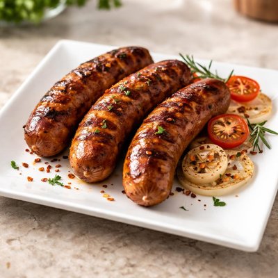 Hot itallian sausage with pork