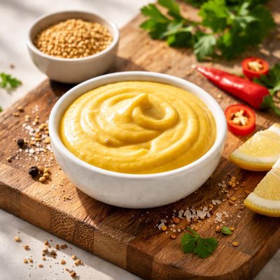 Hot mustard sauce