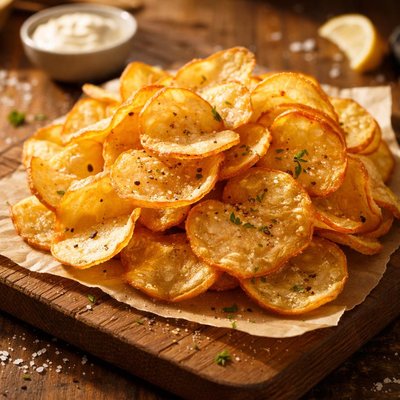 Hot potato chips