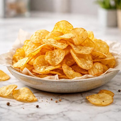 Hot potatoes chips