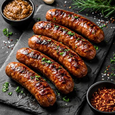 Hot sausage links