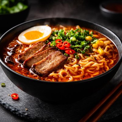 Hot spicy ramen