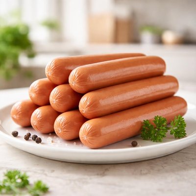 Hotdog sausages