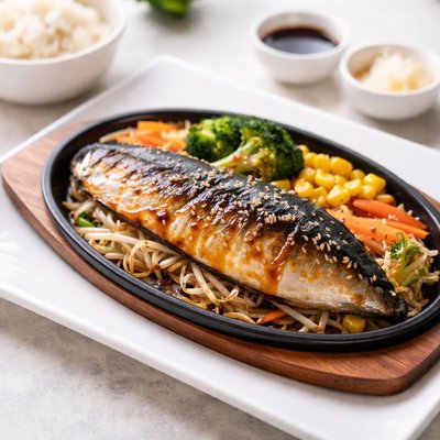 Hotplate saba fish