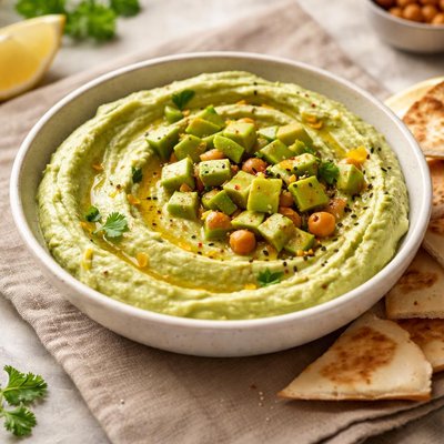 Houmous avocado
