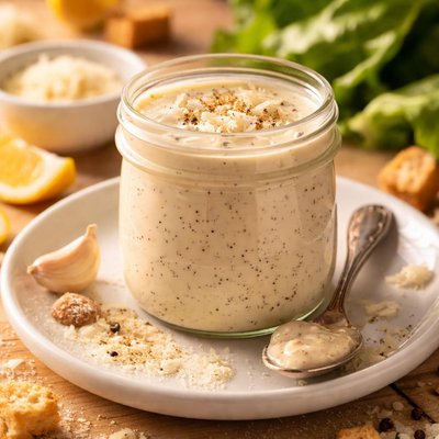 House made caesar salad dressing