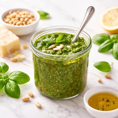 House made pesto