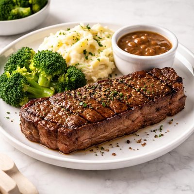 House sirloin ny steak