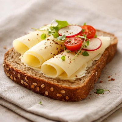 Hovis brown bread cheese