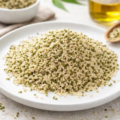 Hulled hemp seeds