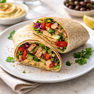 Hummus wrap