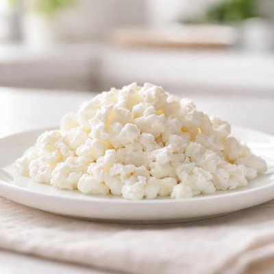 Hundred grams of low-fat cottage cheese