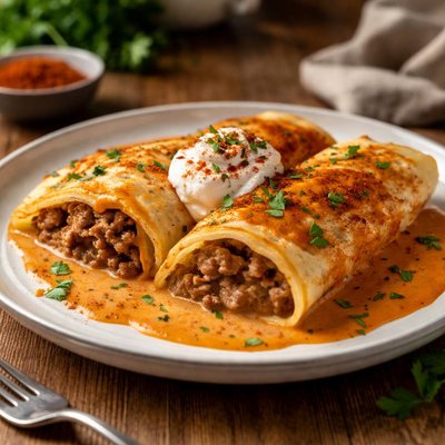 Hungarian meat pancakes