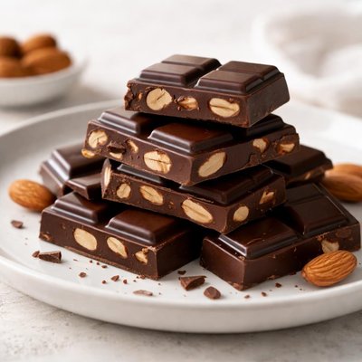 Hunt almond dark chocolate