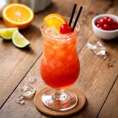 Hurricane cocktail