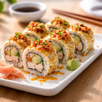 Hvee spicy california roll