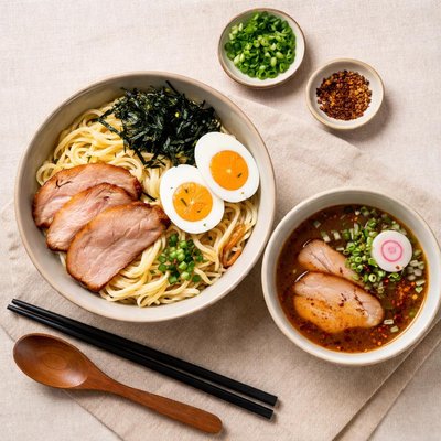 Hybrid tsukemen