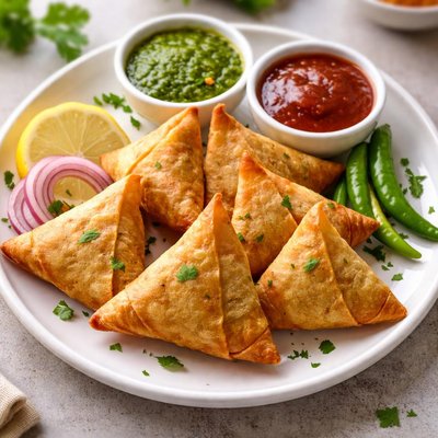 Hyderabadi samosas