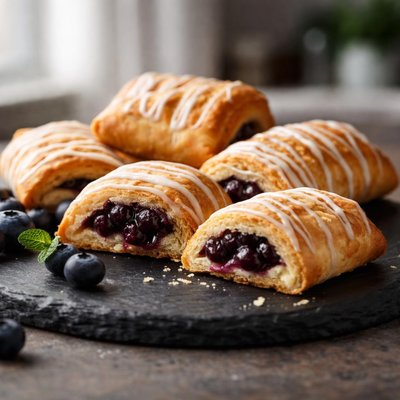 Hyvee blueberry strudel mini