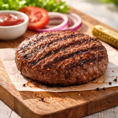 Hyvee hamburger patty