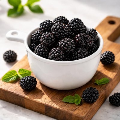 I cup blackberries