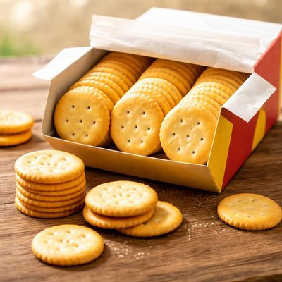 I full carton ritz crackers biscuit